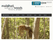 Tablet Screenshot of macphailwoods.org